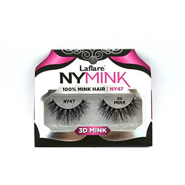 Laflare NYMink 3D Mink Lashes – NY47 - ANNS BEAUTY SUPPLY